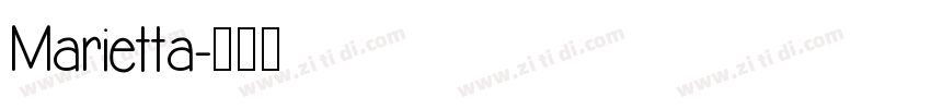 Marietta字体转换