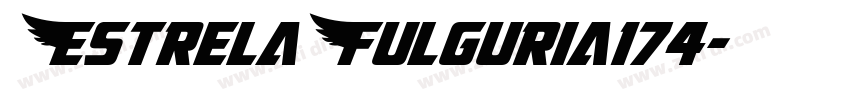 EstrelaFulguria174字体转换