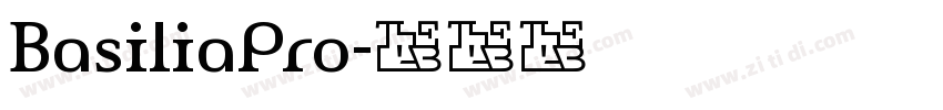 BasiliaPro字体转换
