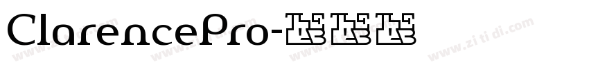 ClarencePro字体转换