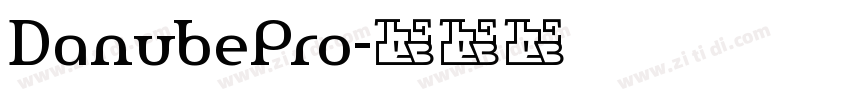 DanubePro字体转换