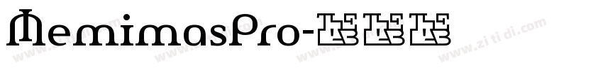 MemimasPro字体转换