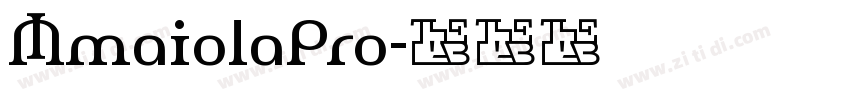 MmaiolaPro字体转换