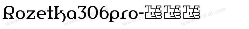 Rozetka306pro字体转换