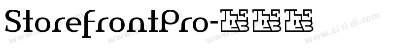 StorefrontPro字体转换