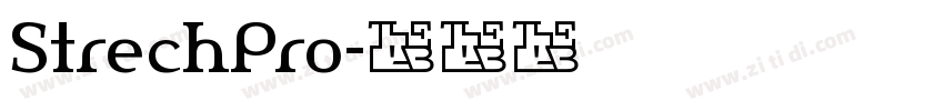 StrechPro字体转换