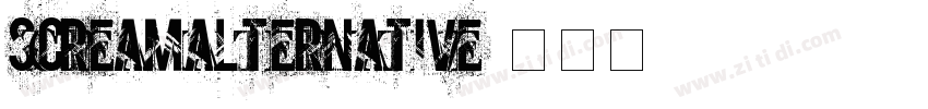 Screamalternative字体转换