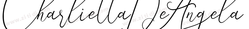 CharliettaDeAngela字体转换
