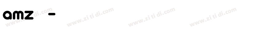 amz筑紫字体转换