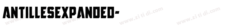 AntillesExpanded字体转换