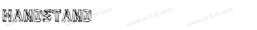 Handstand字体转换