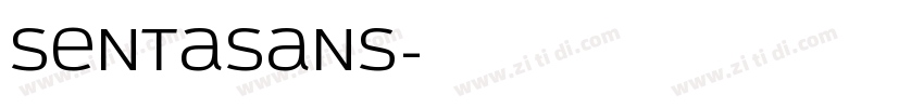 SentaSans字体转换