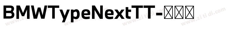 BMWTypeNextTT字体转换