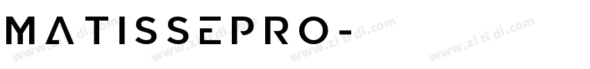 MatissePro字体转换