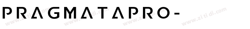 PragmataPro字体转换