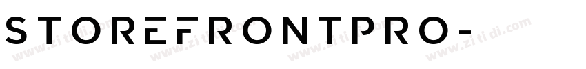 StorefrontPro字体转换
