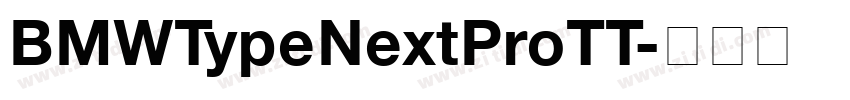 BMWTypeNextProTT字体转换