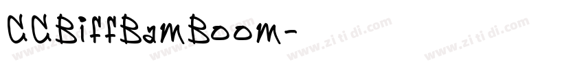 CCBiffBamBoom字体转换