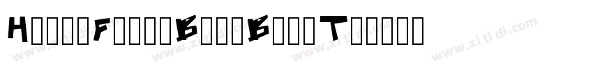 HelloFont-BangBangTi字体转换