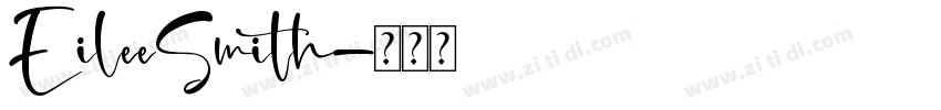 EileeSmith字体转换