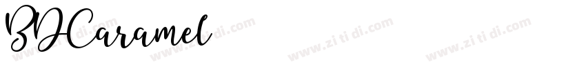 BDCaramel字体转换