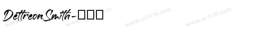 DettreonSmith字体转换
