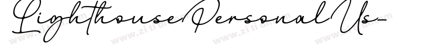 LighthousePersonalUs字体转换