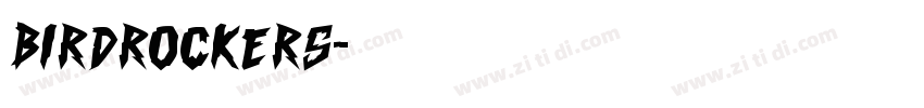 Birdrockers字体转换