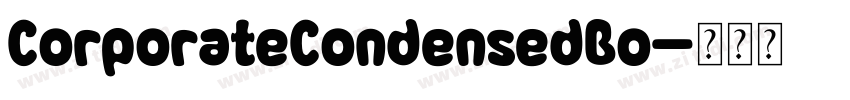 CorporateCondensedBo字体转换