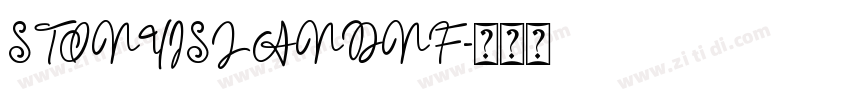 STONYISLANDNF字体转换