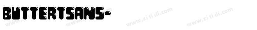 buttertsans字体转换