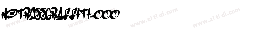 NotressGraffiti字体转换