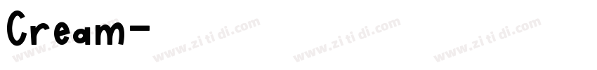 Cream字体转换