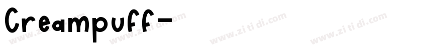 Creampuff字体转换