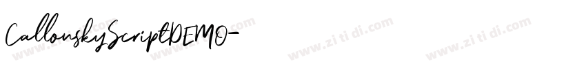CallonskyScriptDEMO字体转换