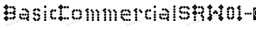 BasicCommercialSRW01字体转换