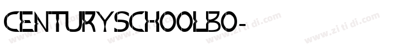 CenturySchoolbo字体转换