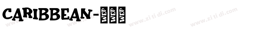 Caribbean字体转换