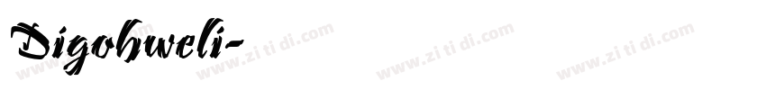 Digohweli字体转换