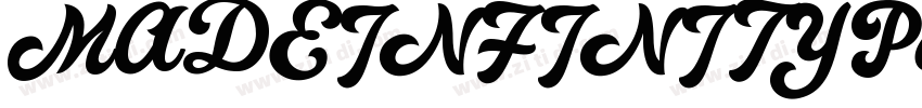 MADEINFINITYPersonal字体转换