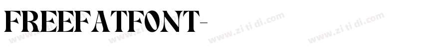 FREEFATFONT字体转换
