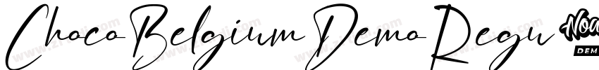 ChocoBelgiumDemoRegu字体转换