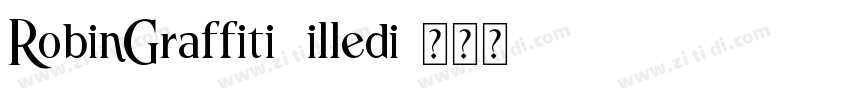 RobinGraffitiFilledi字体转换