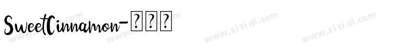 SweetCinnamon字体转换