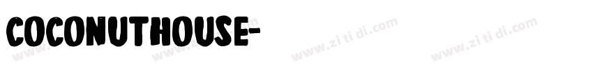 CoconutHouse字体转换