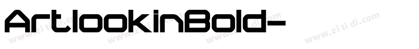 ArtlookinBold字体转换