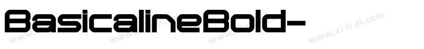 BasicalineBold字体转换 BasicalineBold字体转换