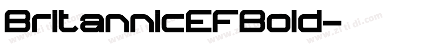 BritannicEFBold字体转换 BritannicEFBold字体转换