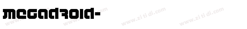 Megadroid字体转换
