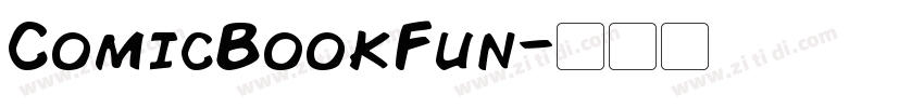 ComicBookFun字体转换